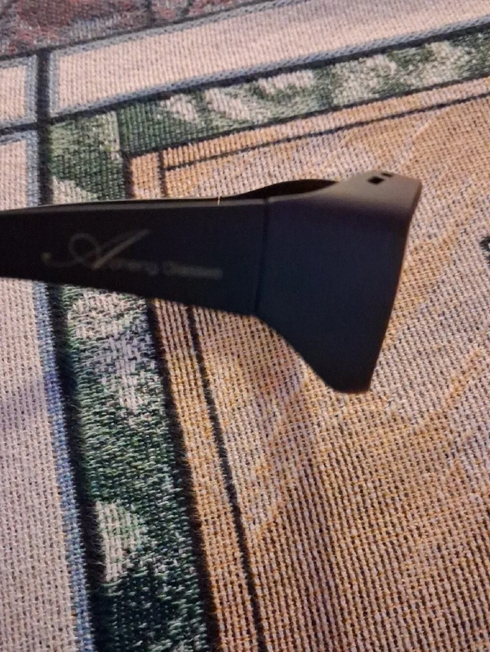 Black Sunglasses with Yellow Lenses - Unbranded